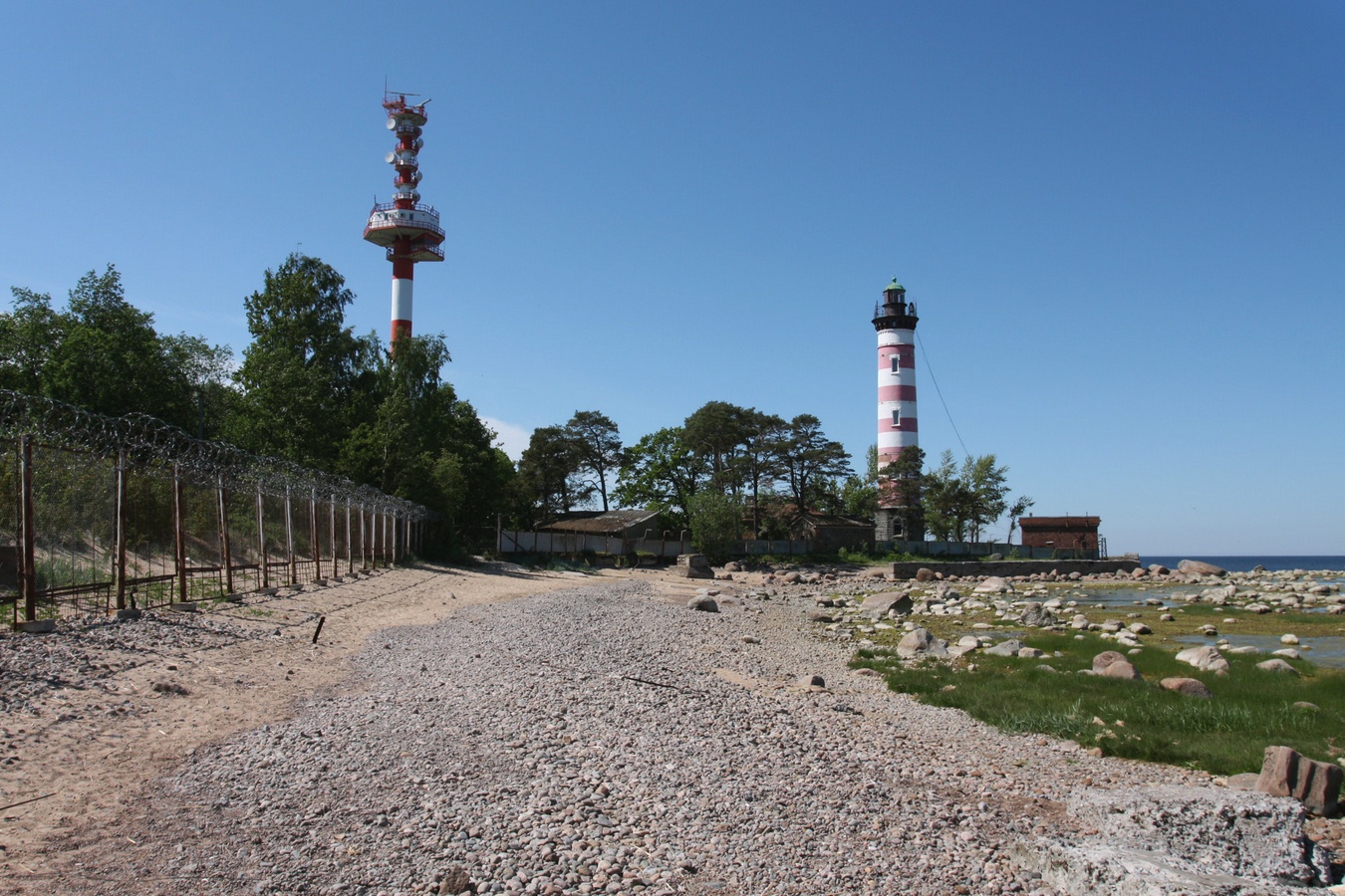 Шепелёвский маяк, image of landscape/habitat.