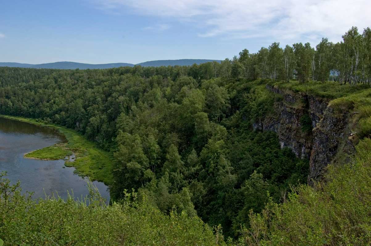 Окрестности поселка Межевой, image of landscape/habitat.