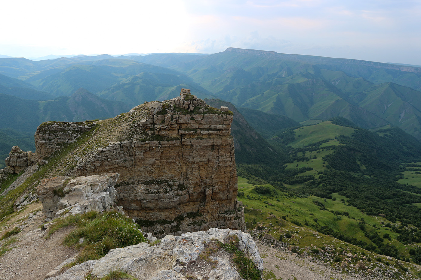 Большой Бермамыт, изображение ландшафта.
