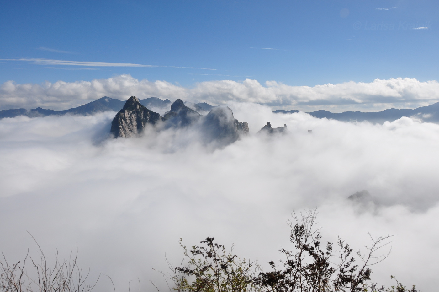 Национальный парк "Хуашань", image of landscape/habitat.