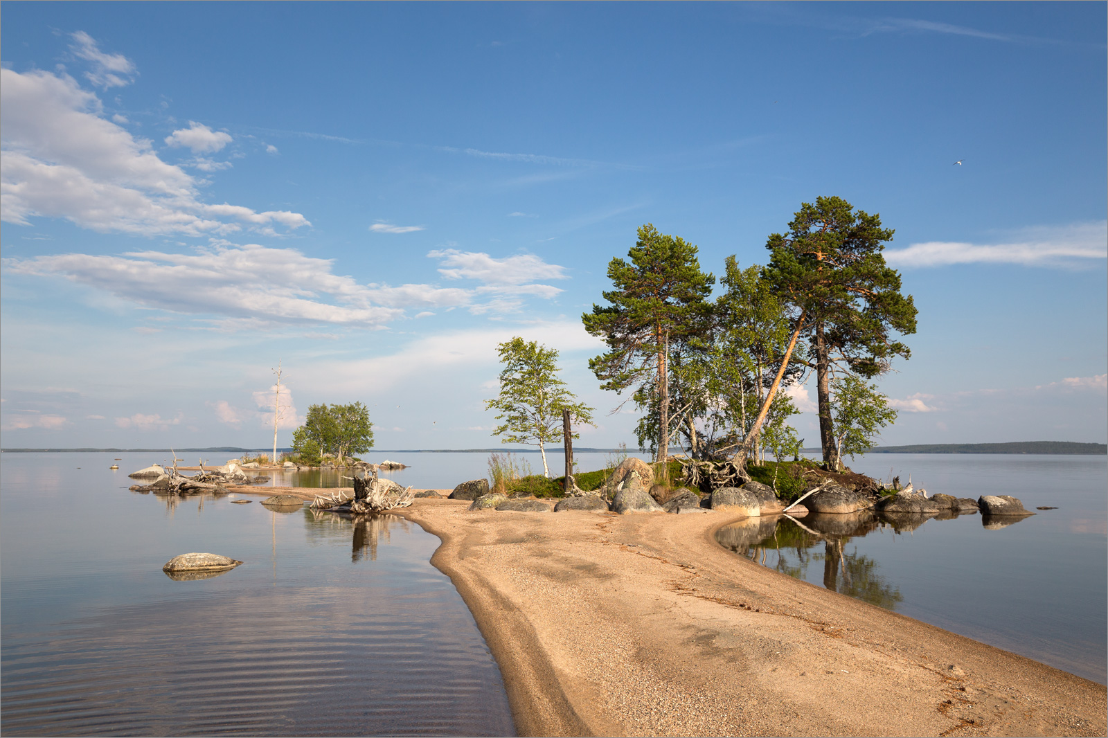 Топозеро, изображение ландшафта.
