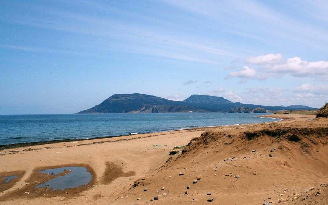 Окрестности Южно-Курильска, image of landscape/habitat.