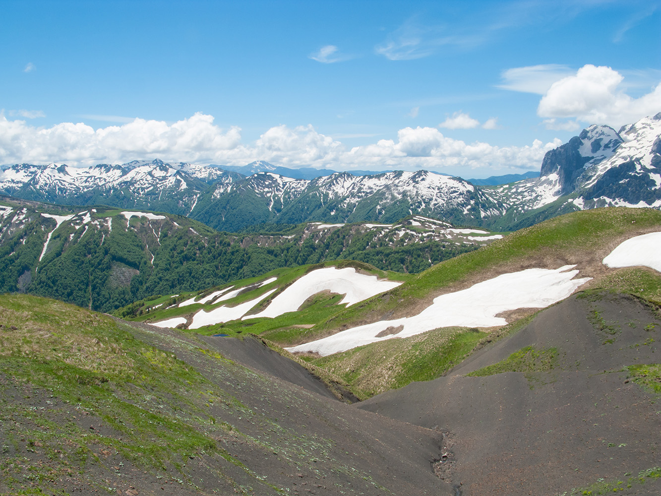 Южный склон горы Гузерипль, image of landscape/habitat.