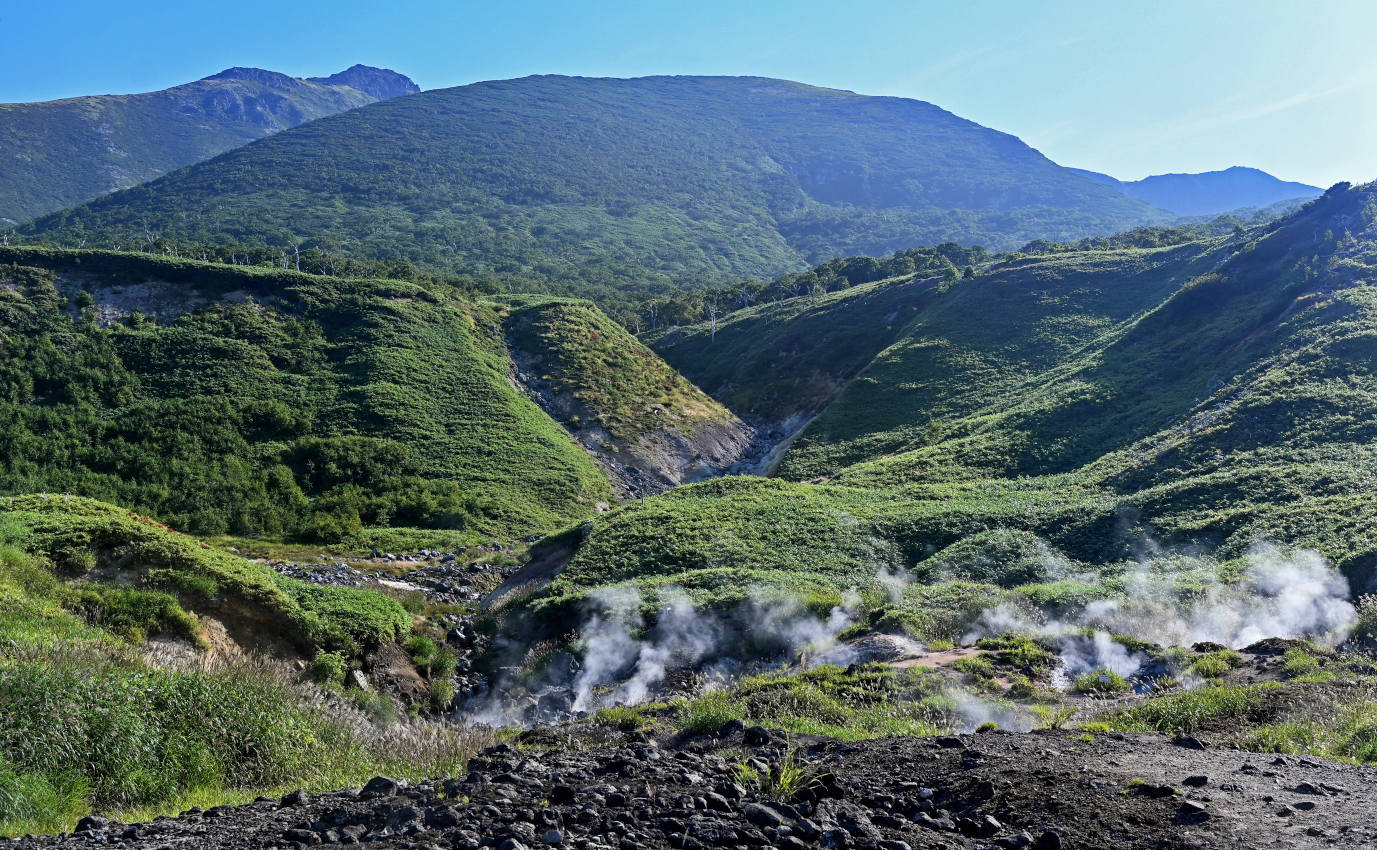 Вулкан Баранского, image of landscape/habitat.