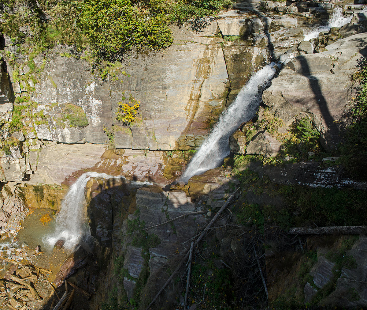 Парк водопадов Менделиха, image of landscape/habitat.