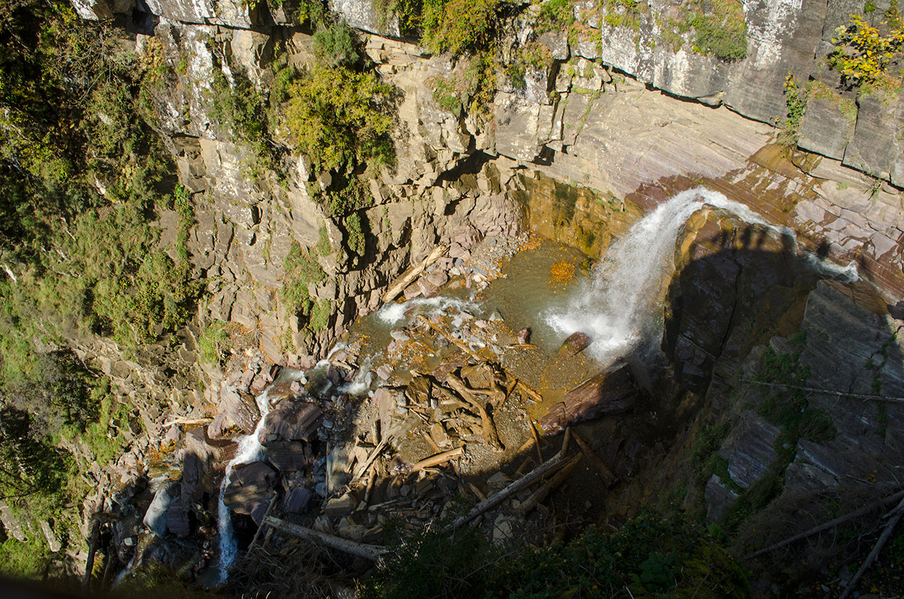 Парк водопадов Менделиха, image of landscape/habitat.