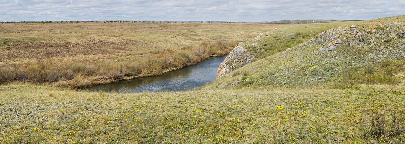 Окрестности Белоключевки, изображение ландшафта.