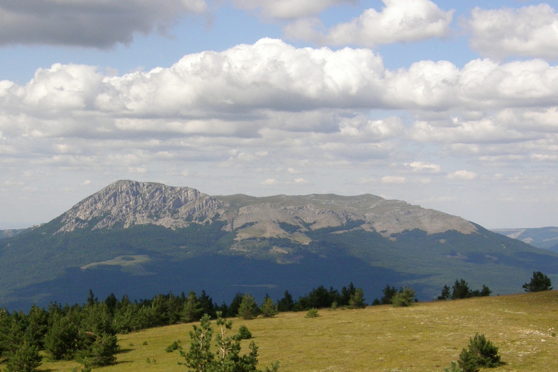 Чатырдаг, изображение ландшафта.