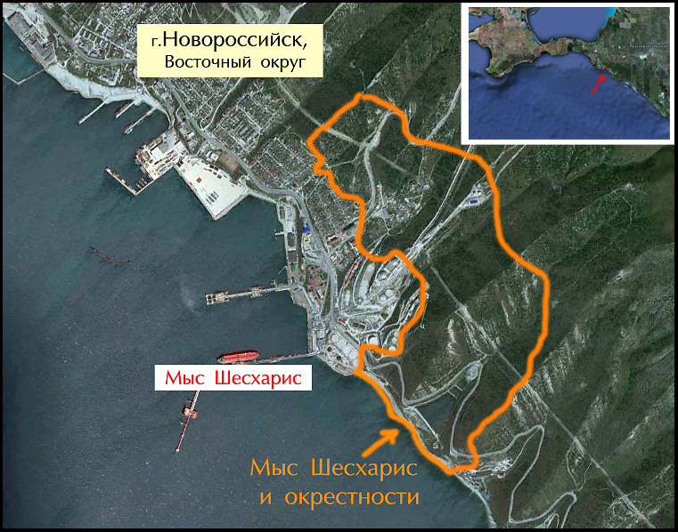 Карта новороссийска со спутника в реальном времени