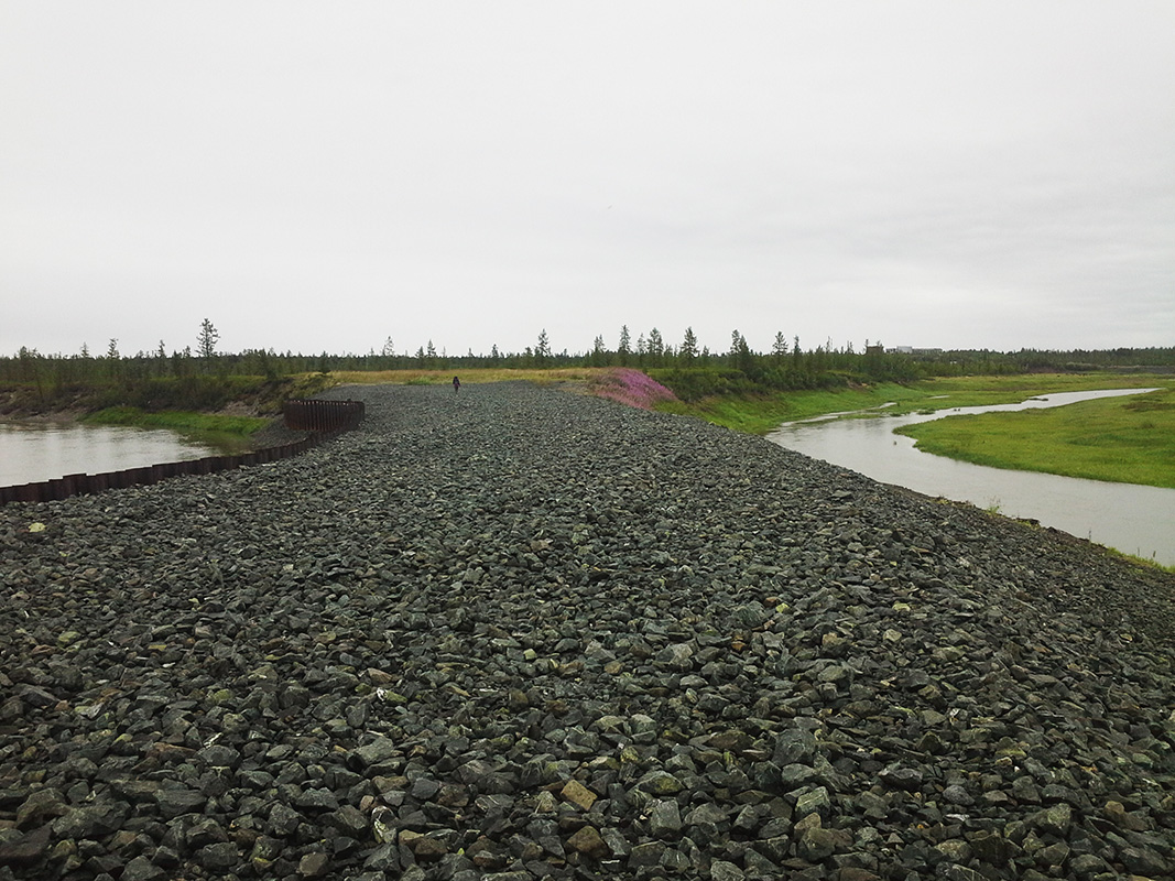 Ханмей в окрестностях Обской, image of landscape/habitat.