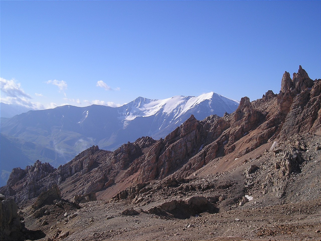 Гора Шалбуздаг, image of landscape/habitat.