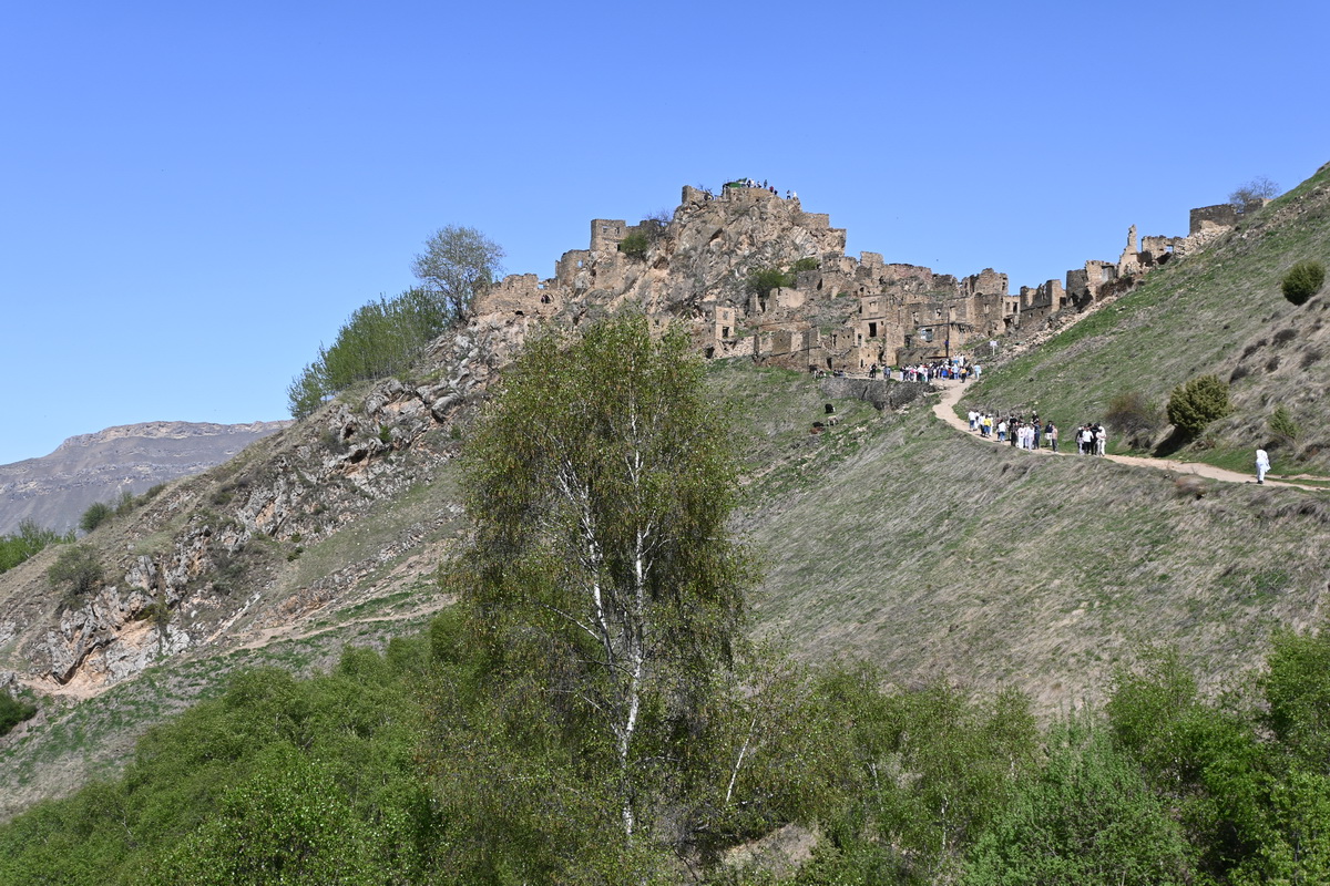 Покинутое село Гамсутль, image of landscape/habitat.