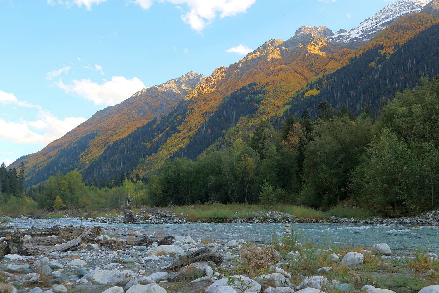 Озеро Туманлы-Кёль, image of landscape/habitat.