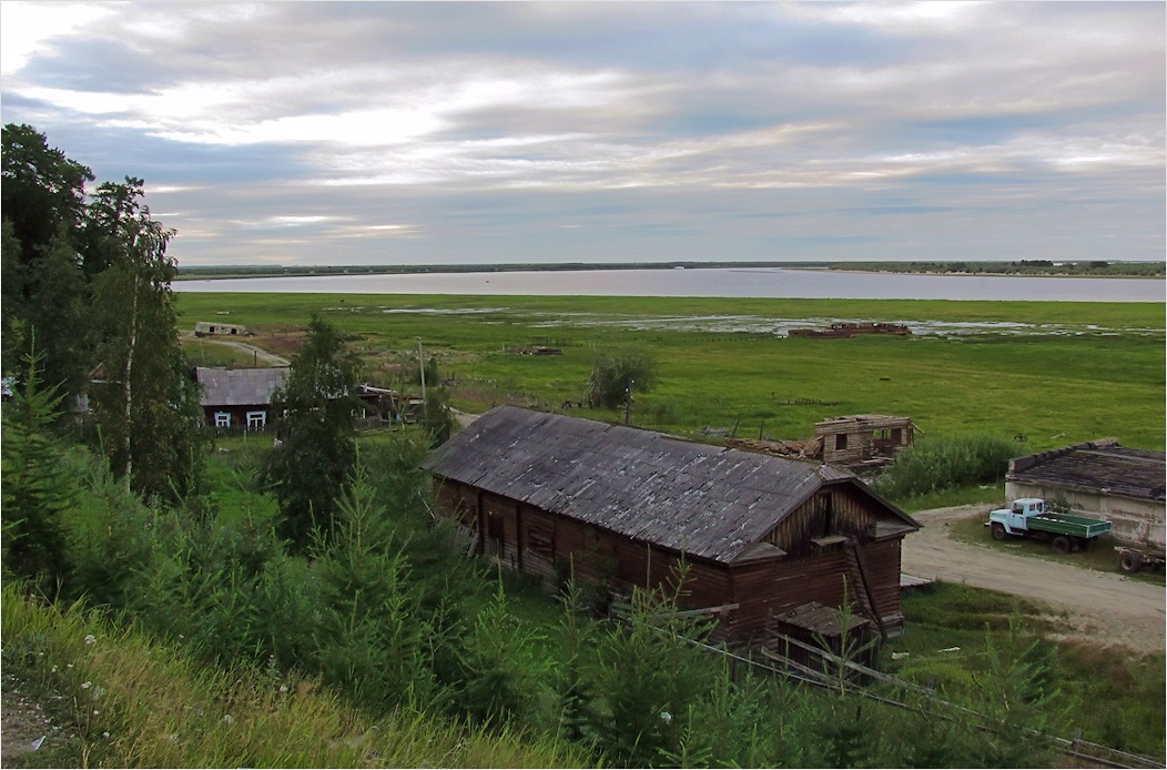 Берёзово на Северной Сосьве, изображение ландшафта.