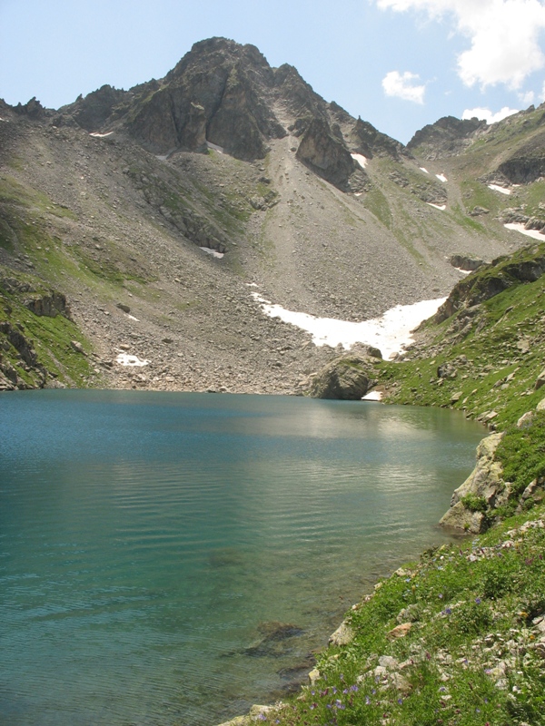 Ущелье реки Азгек, image of landscape/habitat.