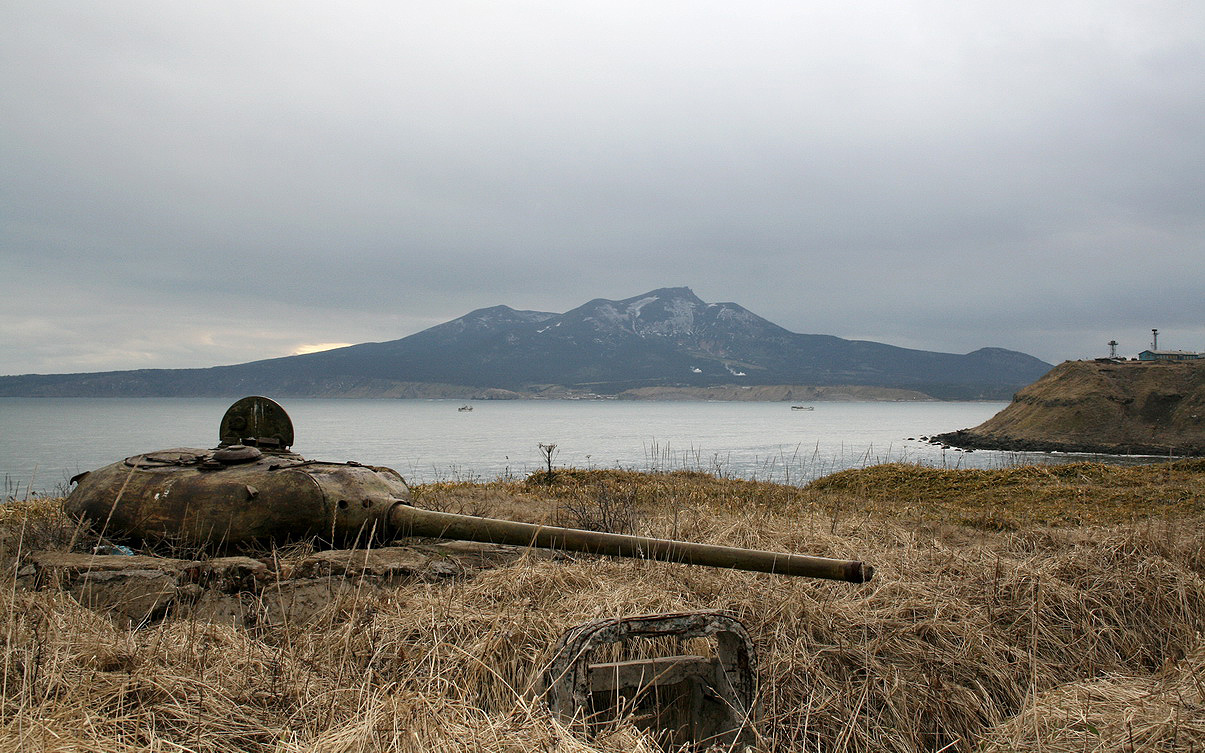 Окрестности Южно-Курильска, image of landscape/habitat.