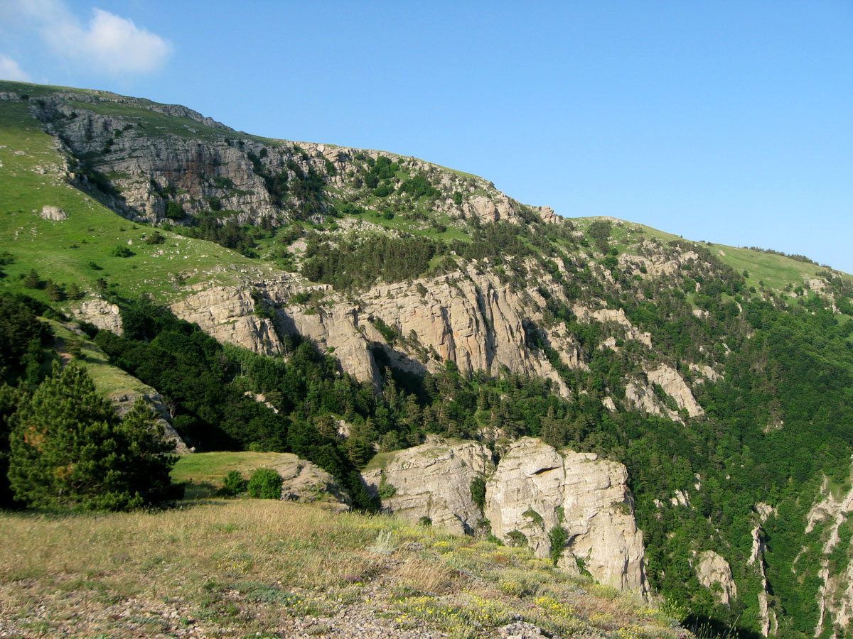 Северная Демерджи, изображение ландшафта.