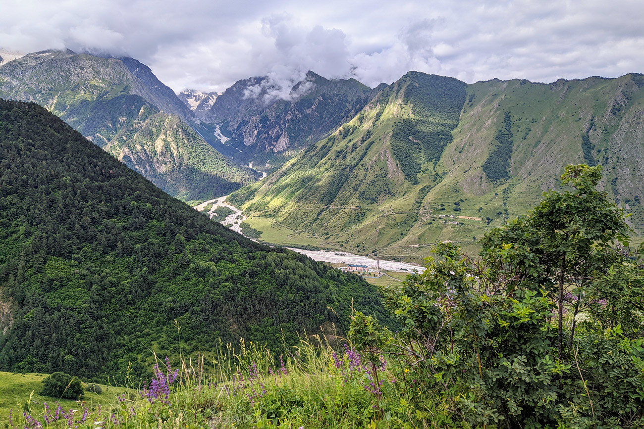 Долина реки Гулардон, image of landscape/habitat.