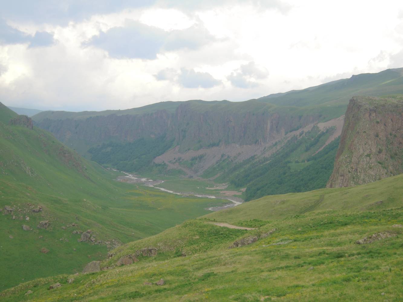 Урочище Джилы-Су, image of landscape/habitat.