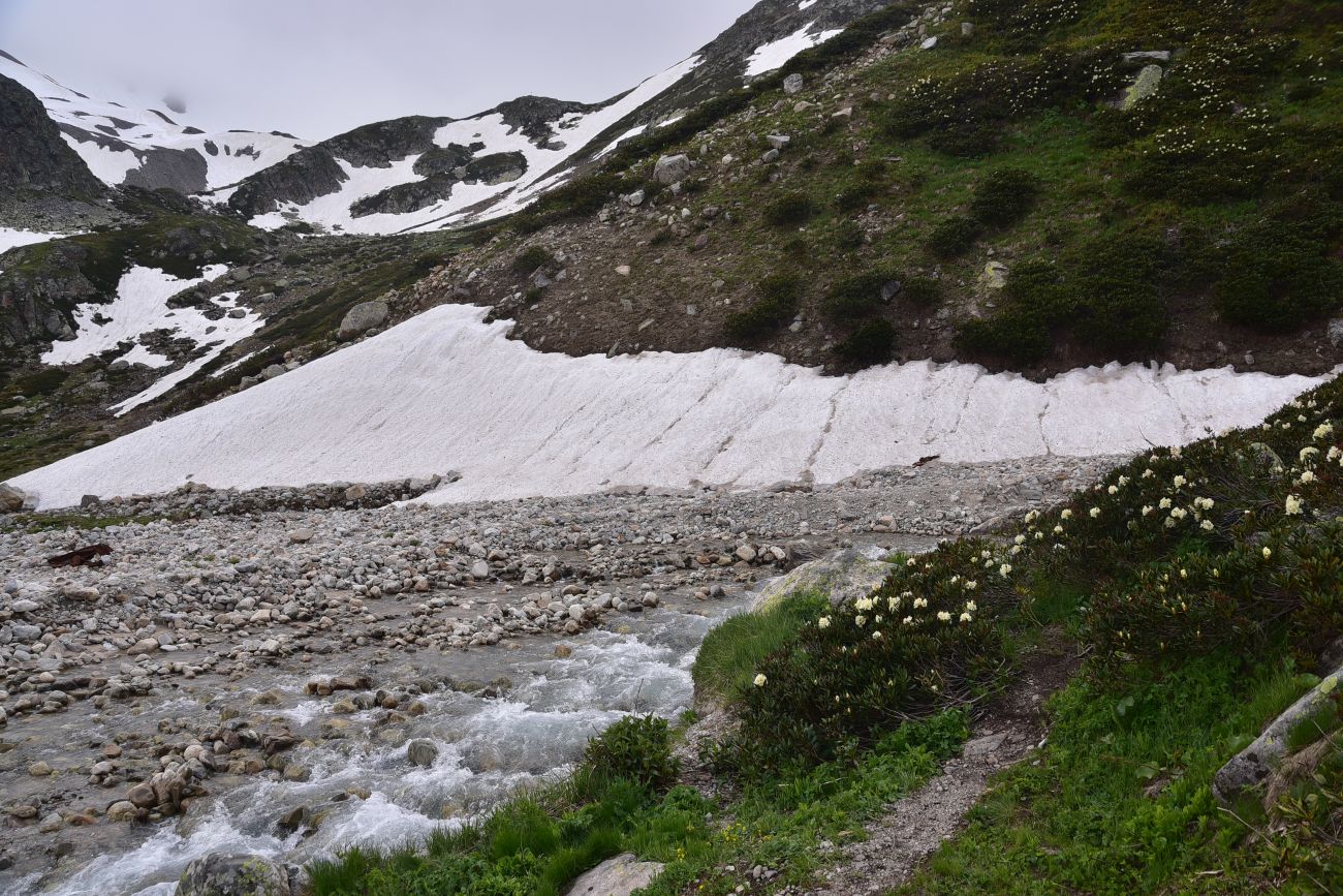 Водопад Медвежий, image of landscape/habitat.