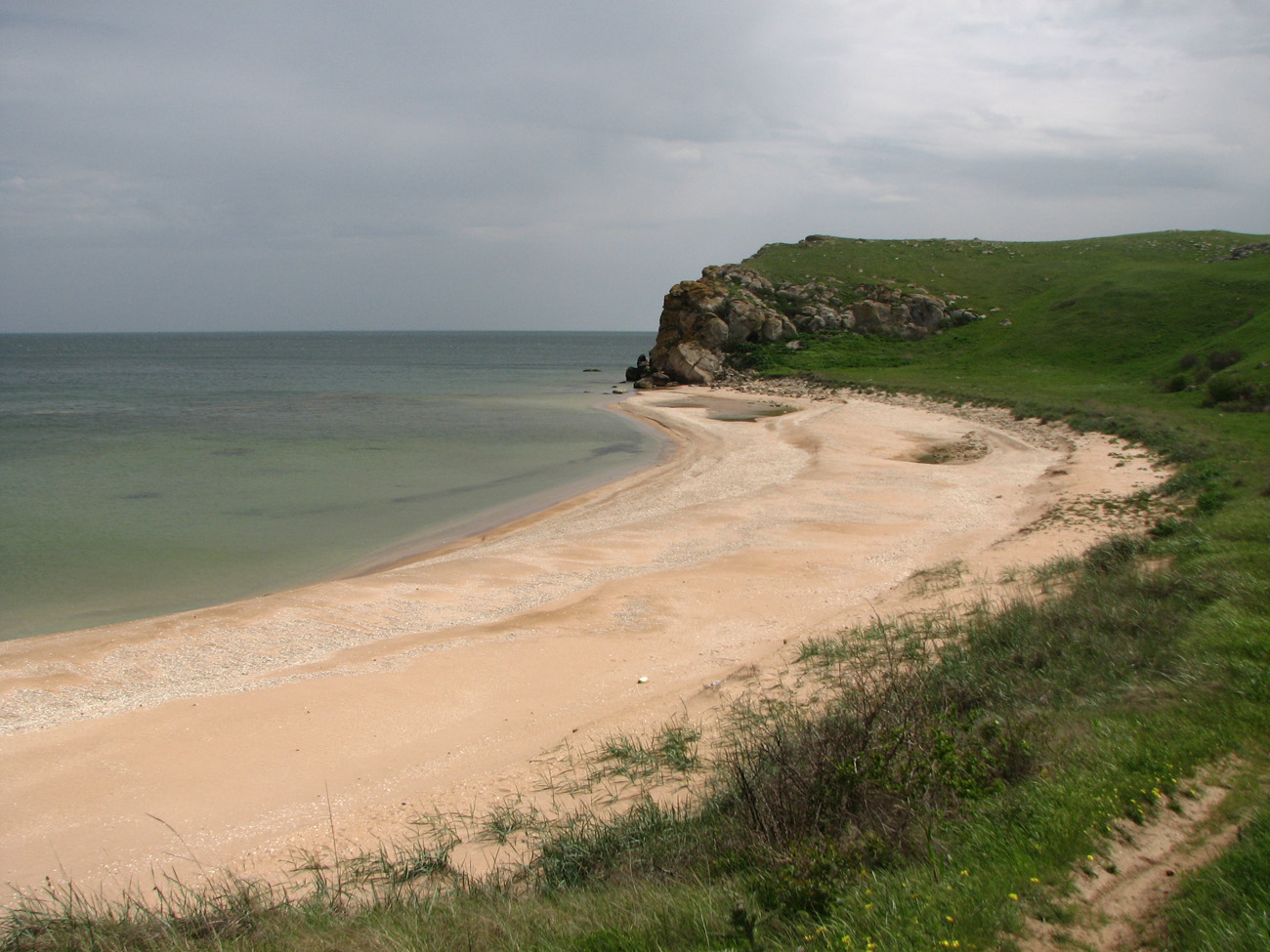 Караларская степь, image of landscape/habitat.