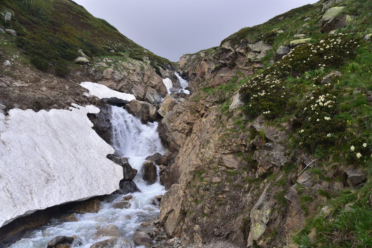 Водопад Медвежий, image of landscape/habitat.