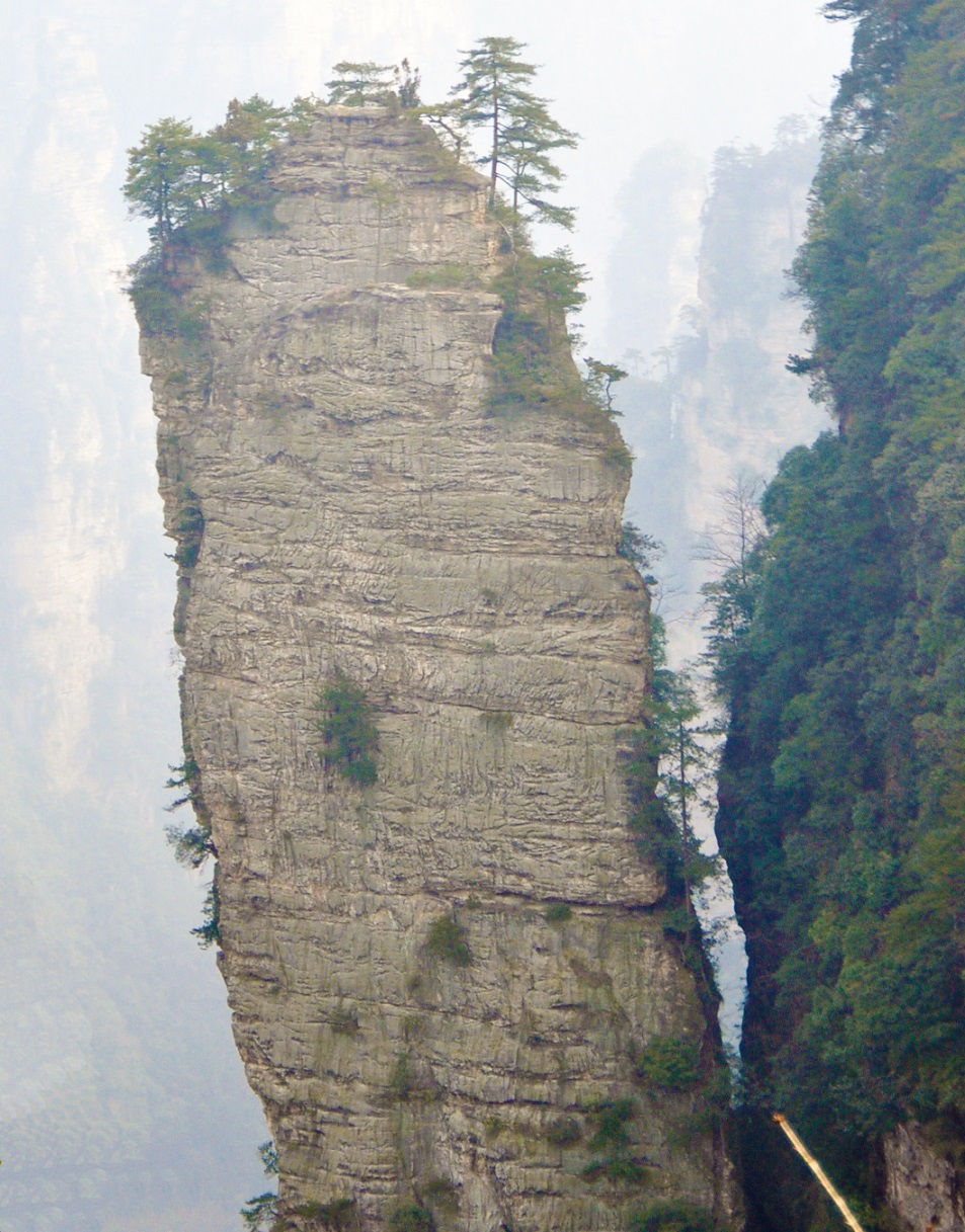 Национальный парк "Чжанцзяцзе", image of landscape/habitat.