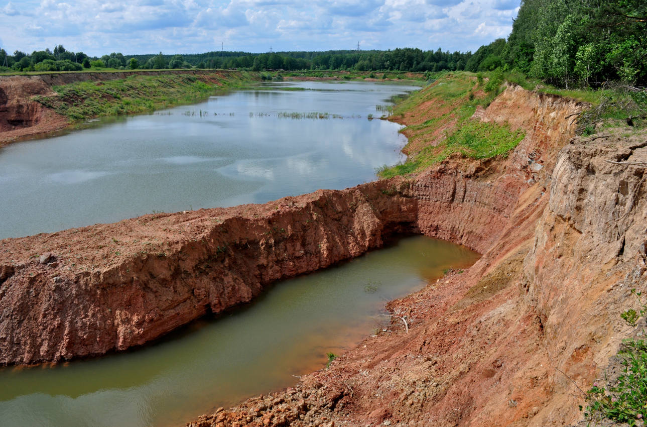 Окрестности посёлка Гжель, image of landscape/habitat.