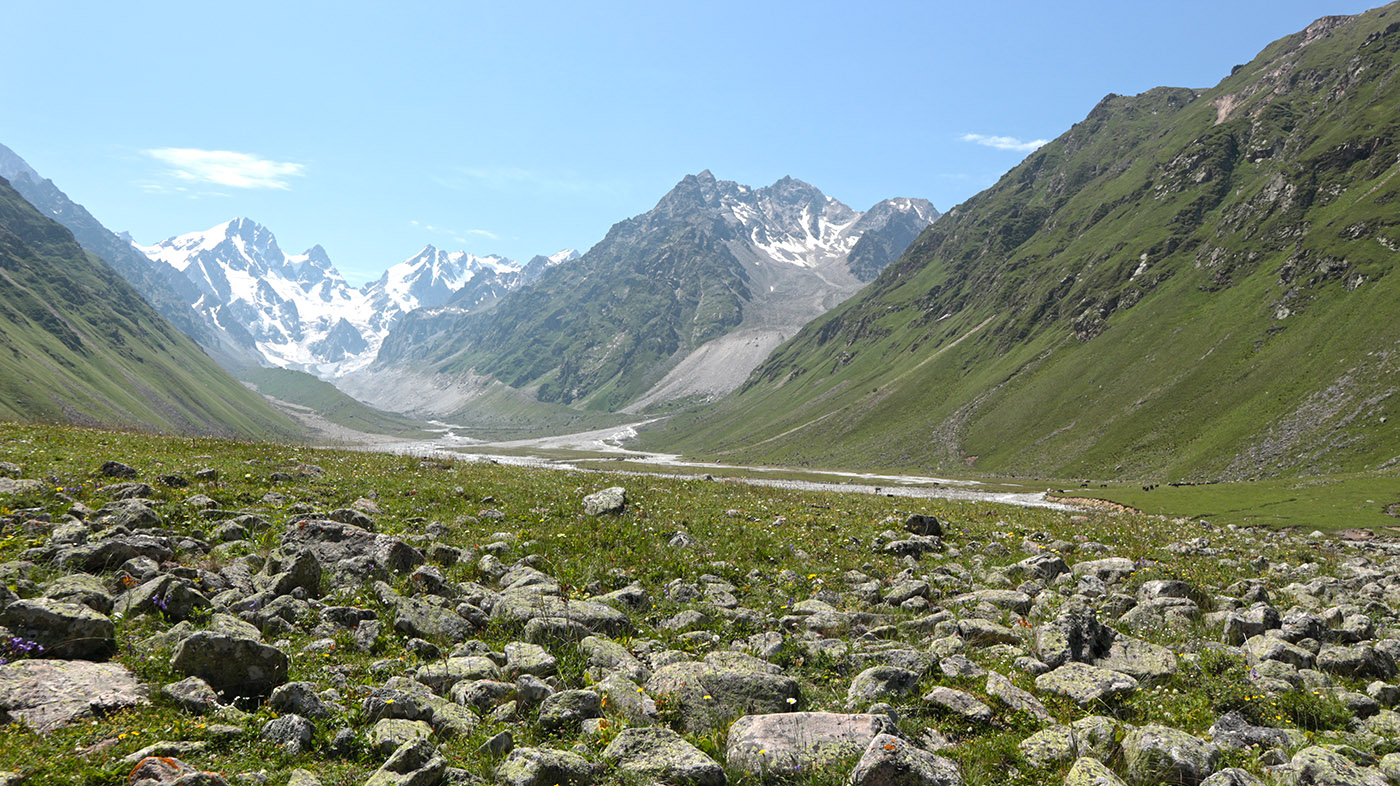 Долина реки Псыгансу, image of landscape/habitat.