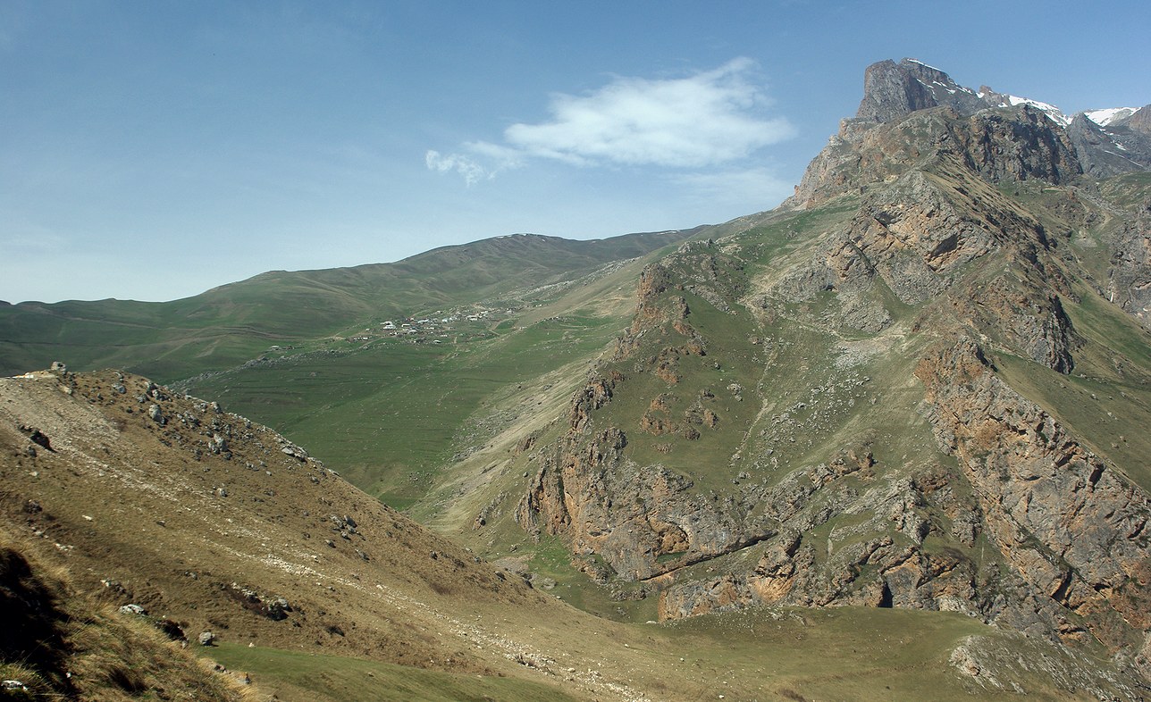 Гудиалчай, изображение ландшафта.