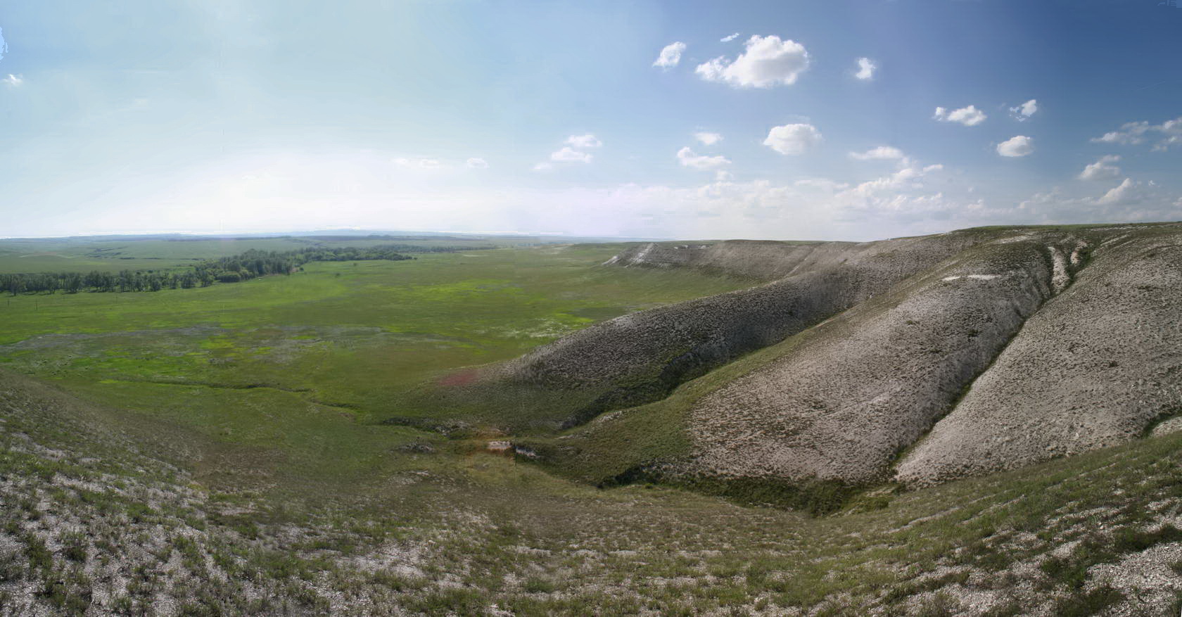 Долина р. Большая Голубая, image of landscape/habitat.