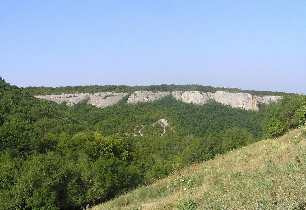 Чуфут-Кале, изображение ландшафта.
