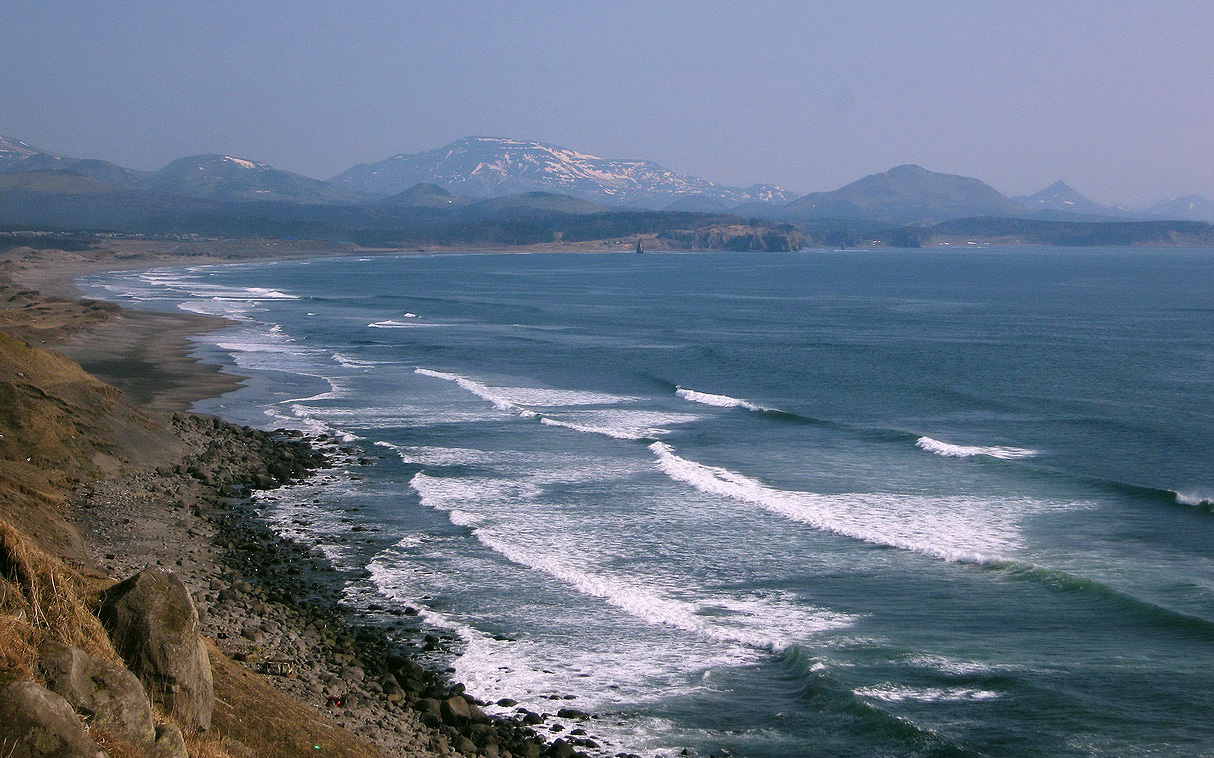 Окрестности Южно-Курильска, image of landscape/habitat.