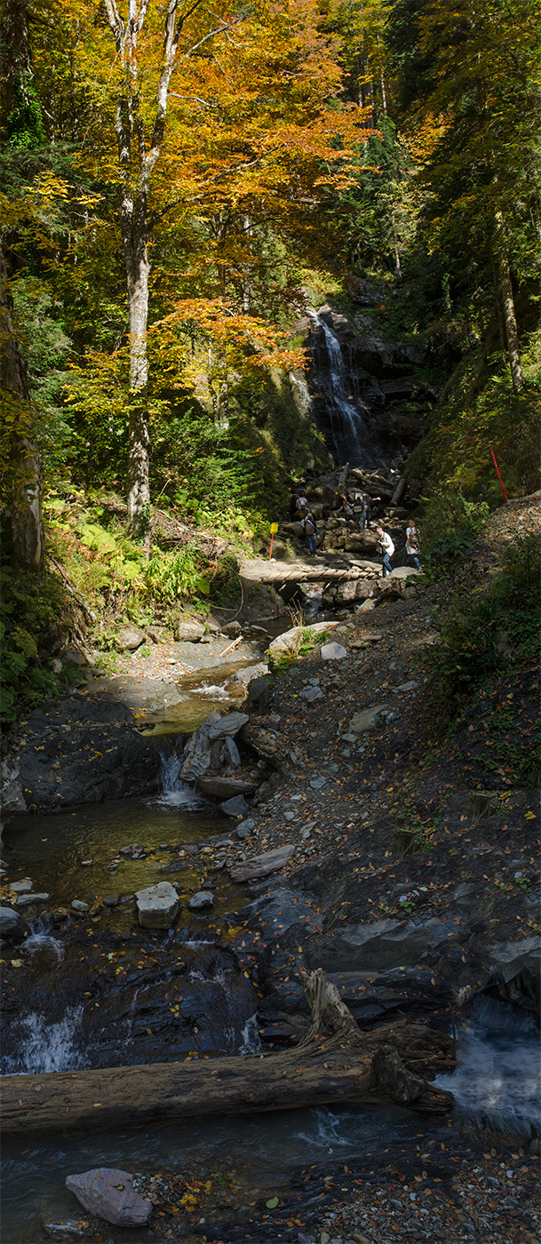 Парк водопадов Менделиха, image of landscape/habitat.