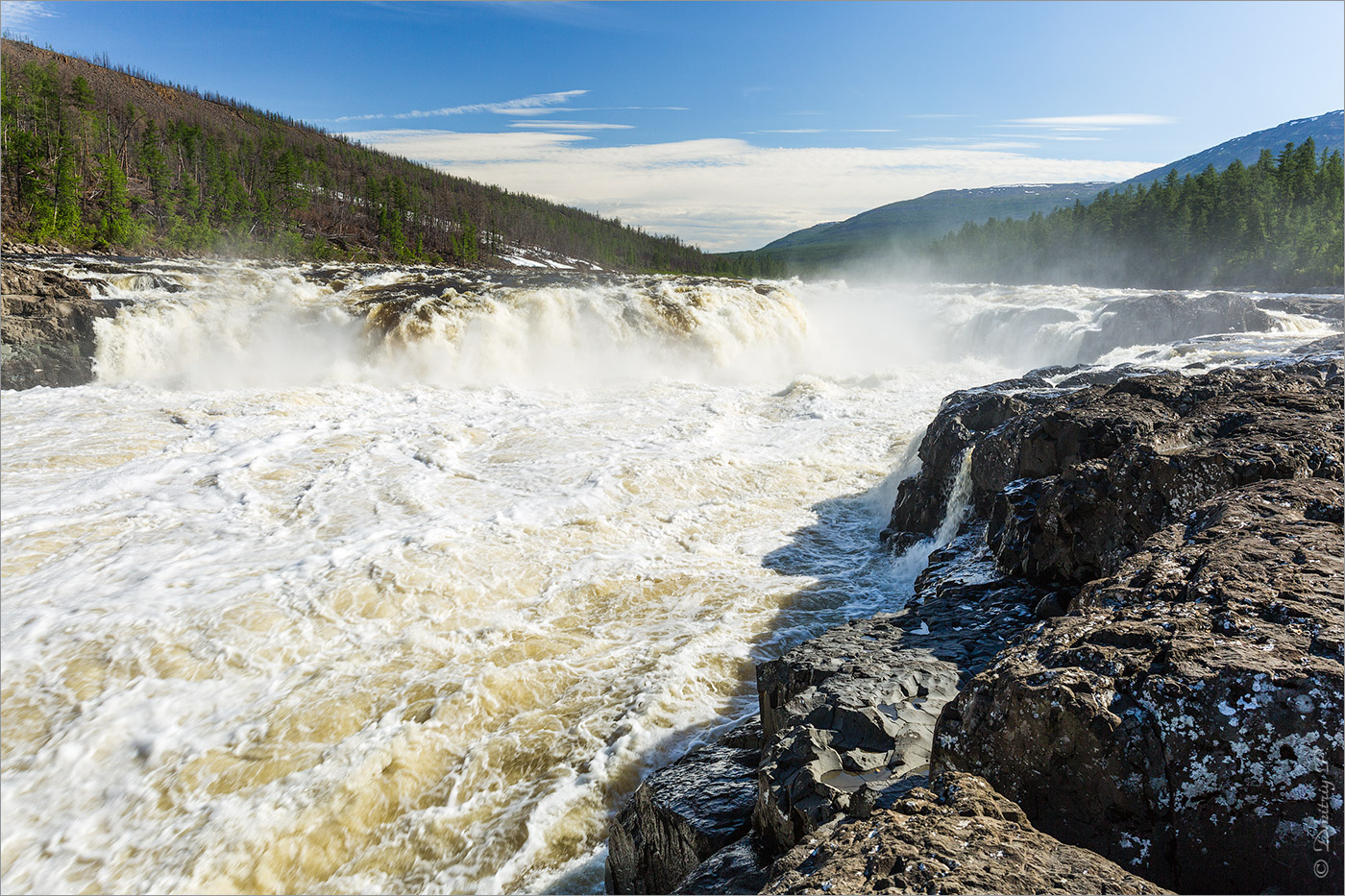 Долина Курейки, image of landscape/habitat.