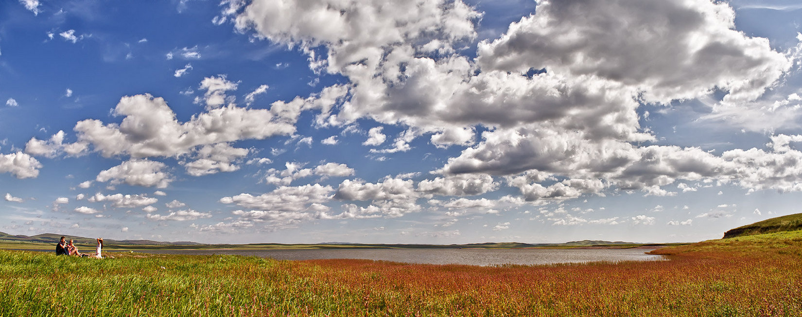 Хакасия - долина Чёрной речки, image of landscape/habitat.