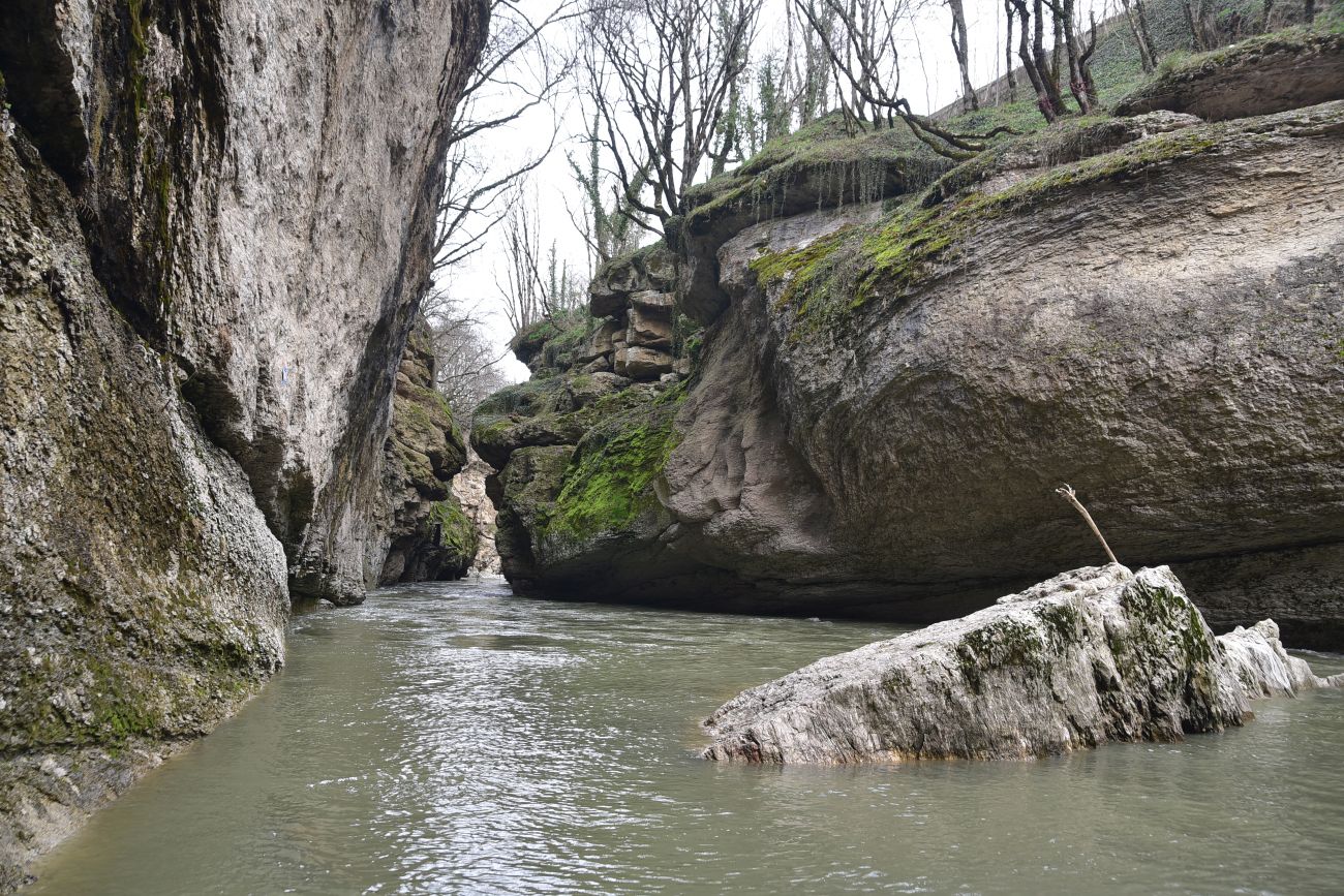 Хаджохская теснина, изображение ландшафта.