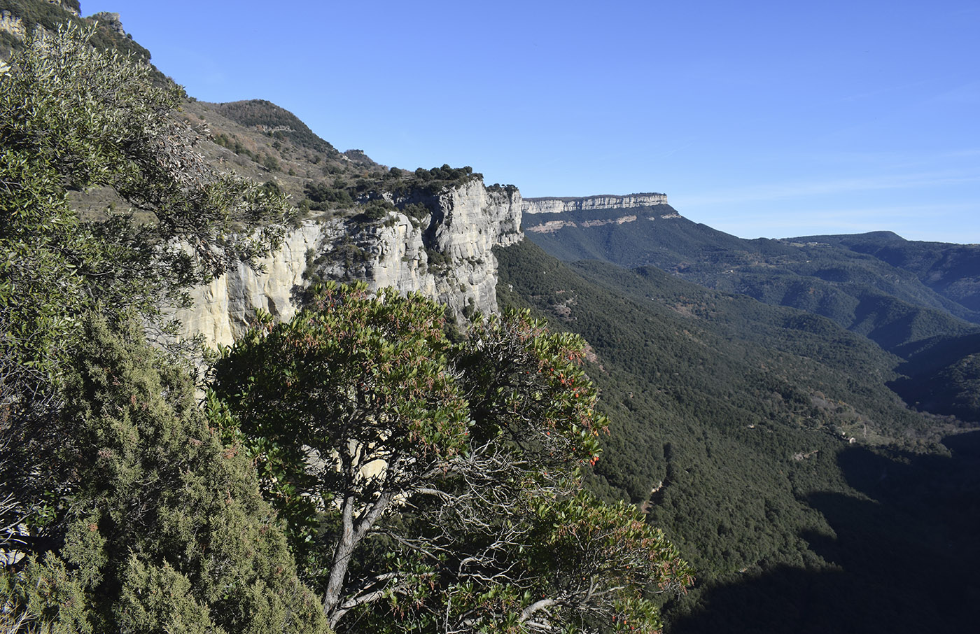 Водопад Сальт-де-Сальент, изображение ландшафта.