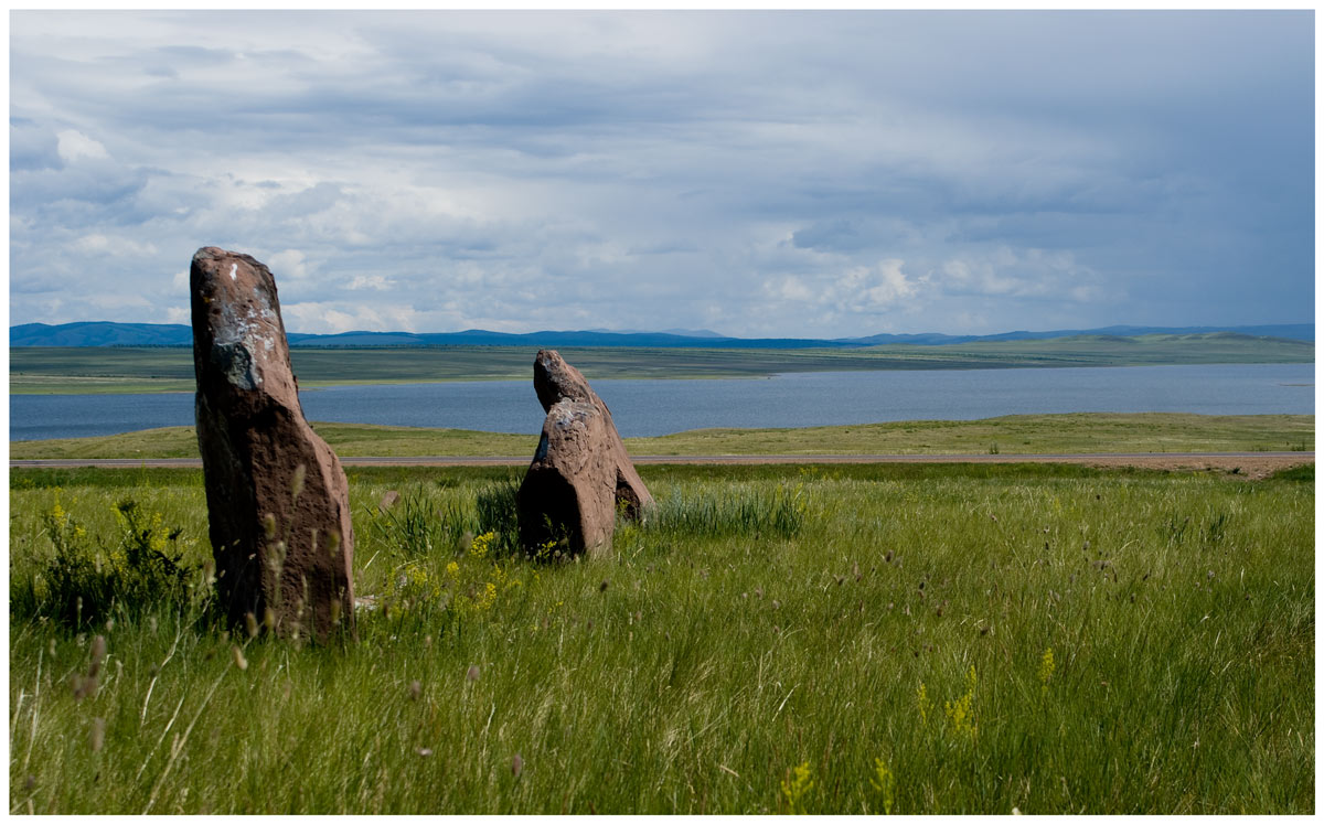 Хакасия - долина Чёрной речки, image of landscape/habitat.