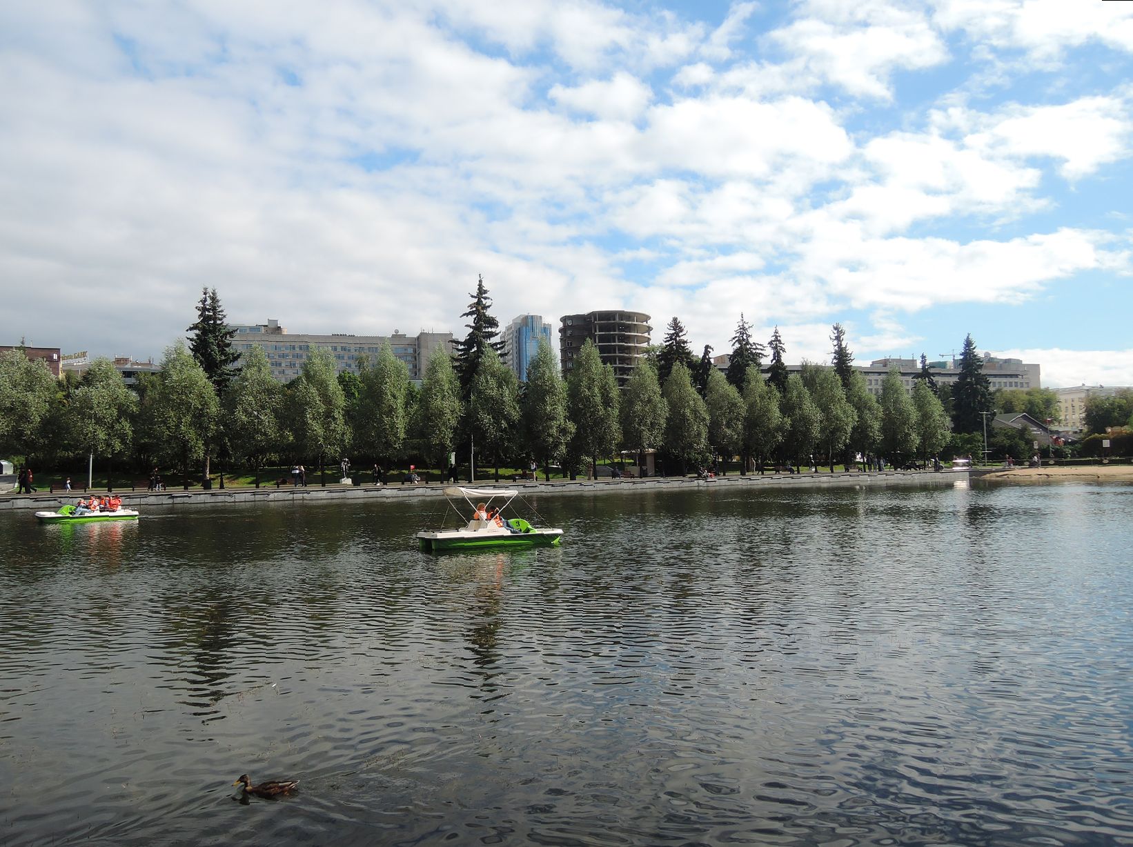 Парк Горького, изображение ландшафта.