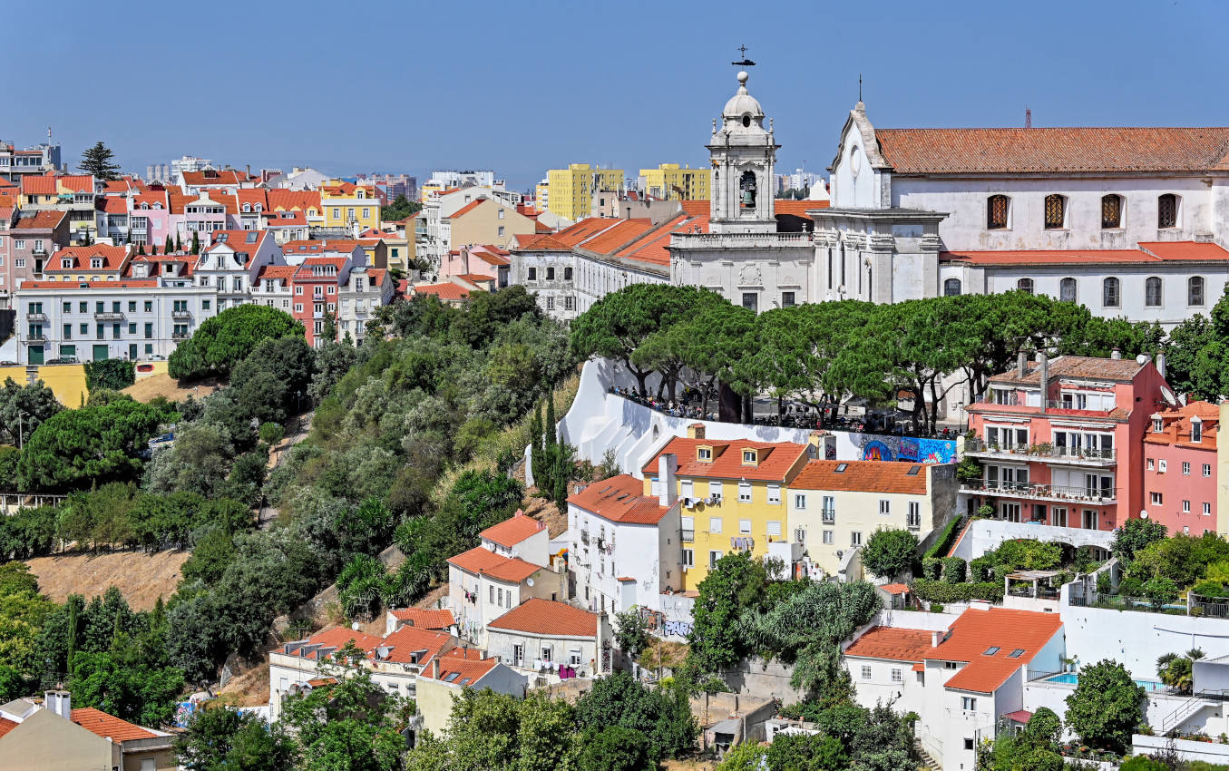 Лиссабон, изображение ландшафта.