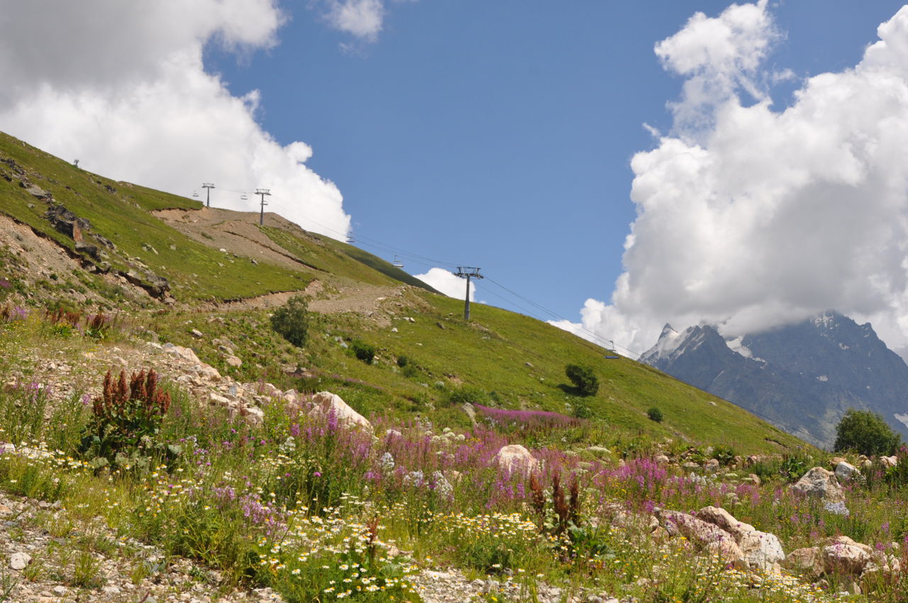 Вершина горы Мусса-Ачитара, изображение ландшафта.