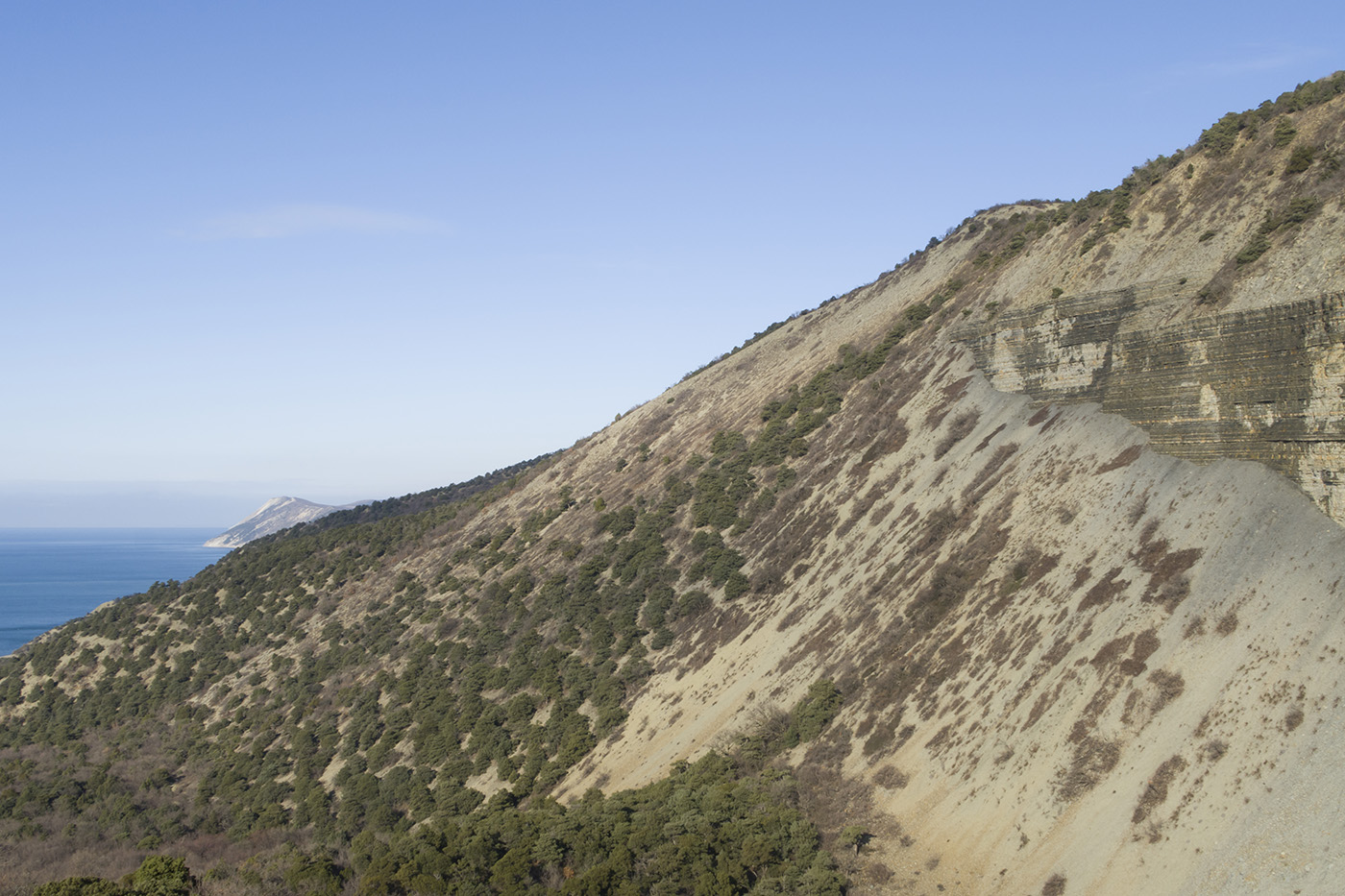 Мыс Большой Утриш, image of landscape/habitat.