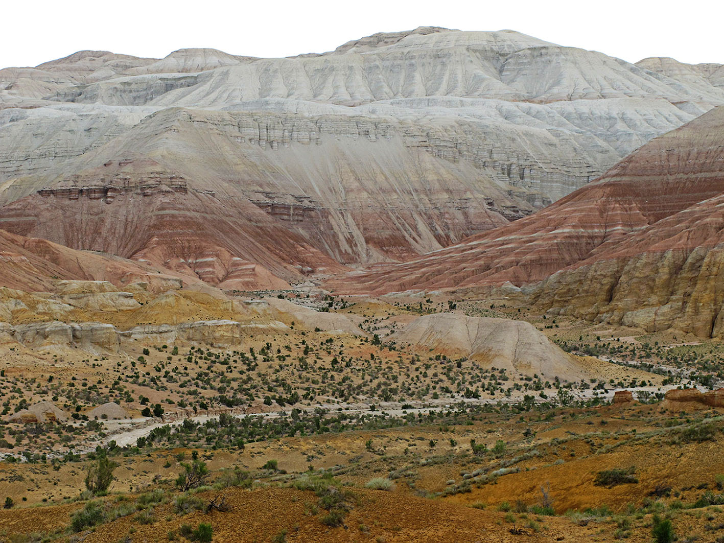 Горы Актау (Алтын-Эмель), image of landscape/habitat.