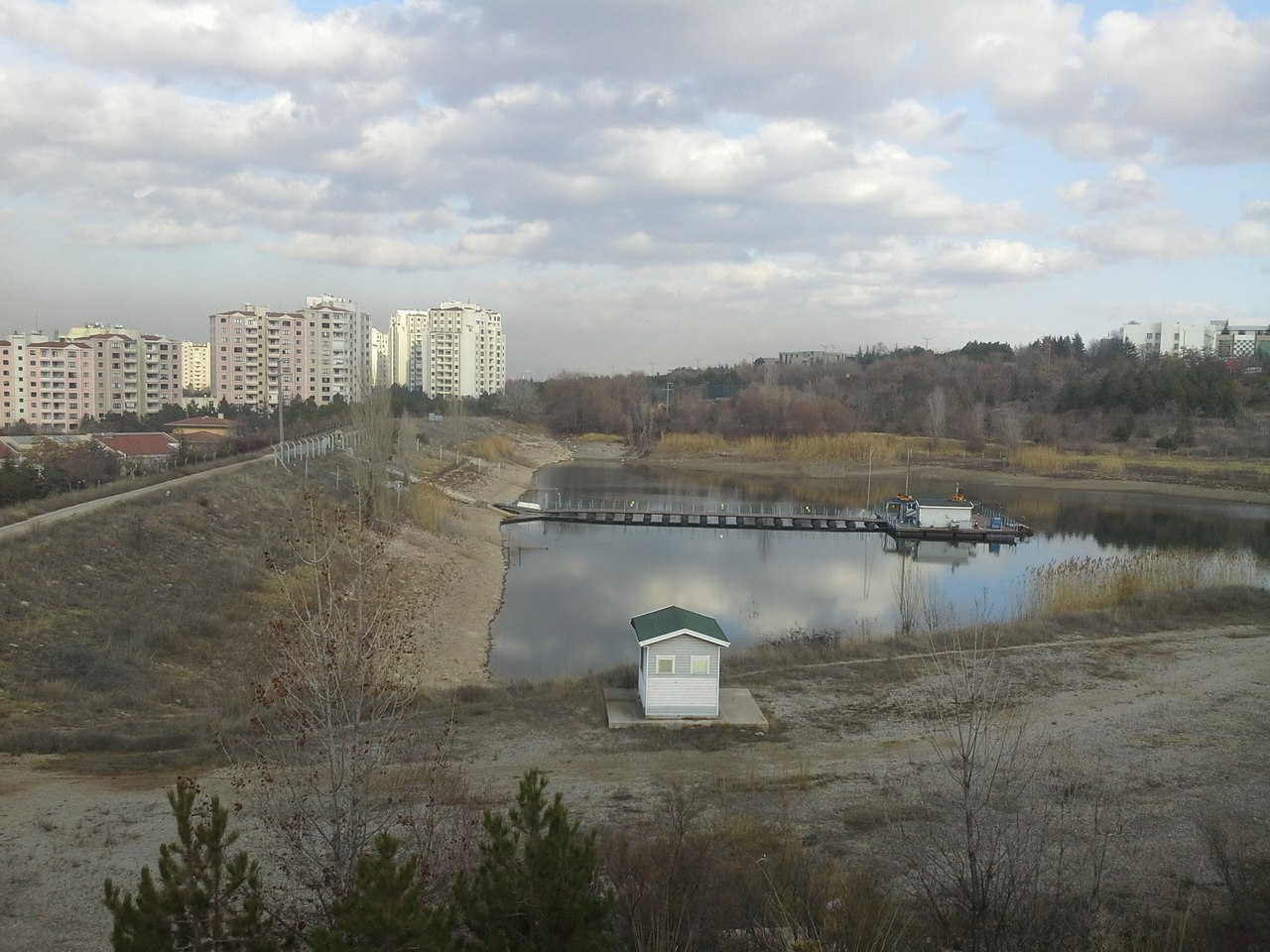 Bilkent University, image of landscape/habitat.