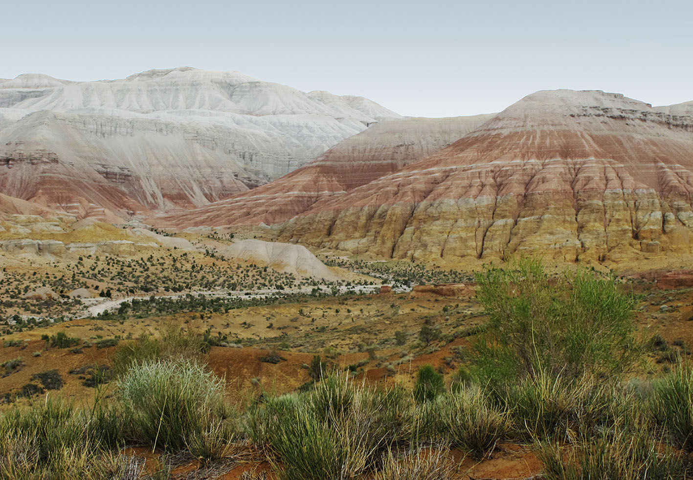 Горы Актау (Алтын-Эмель), image of landscape/habitat.