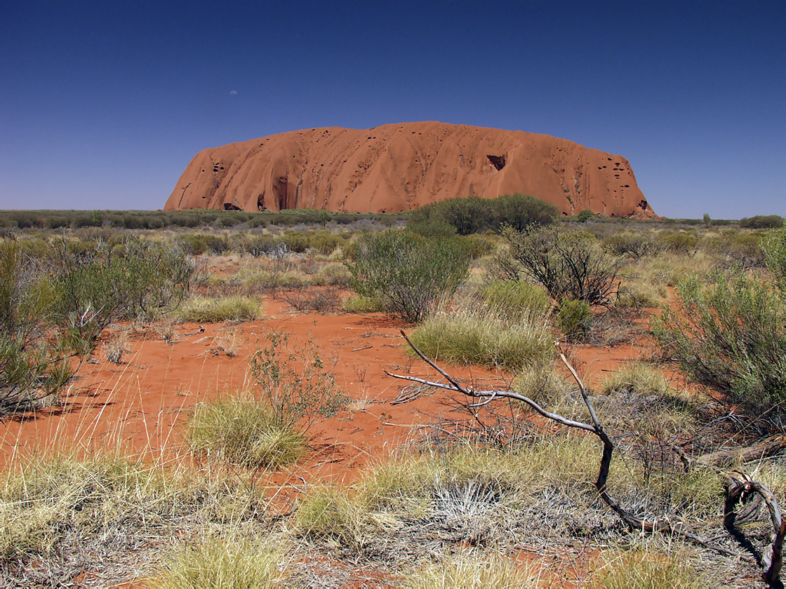 Uluru - Kata Tjuta, изображение ландшафта.