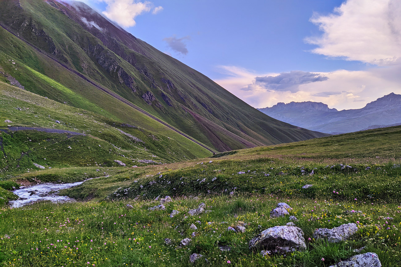 Долина реки Даргонком, image of landscape/habitat.