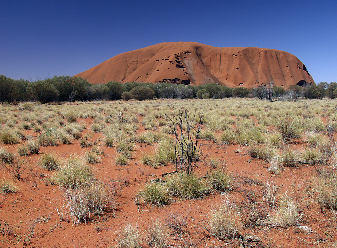 Uluru - Kata Tjuta, изображение ландшафта.