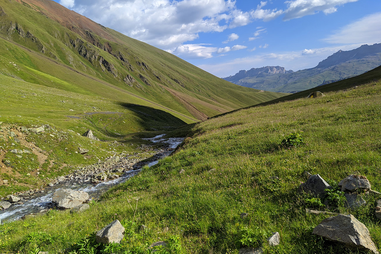 Долина реки Даргонком, image of landscape/habitat.